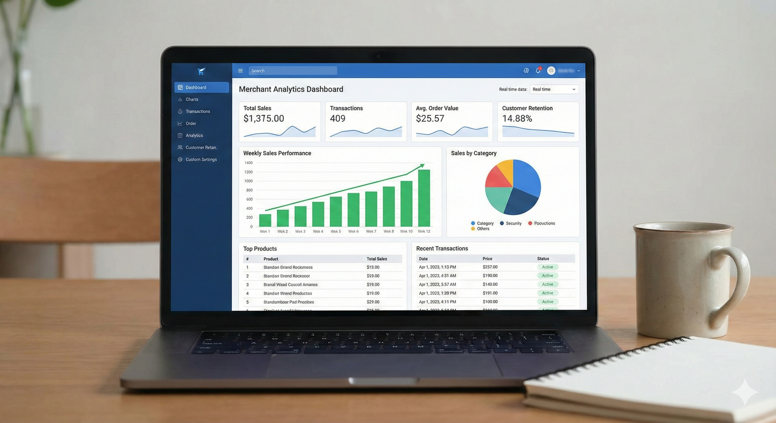 Merchant Data Banking Software Solutions - Enterprise Fintech Portfolio